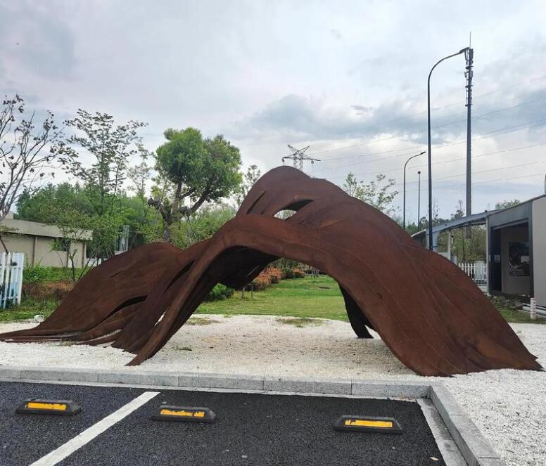 卢龙耐候钢板造型